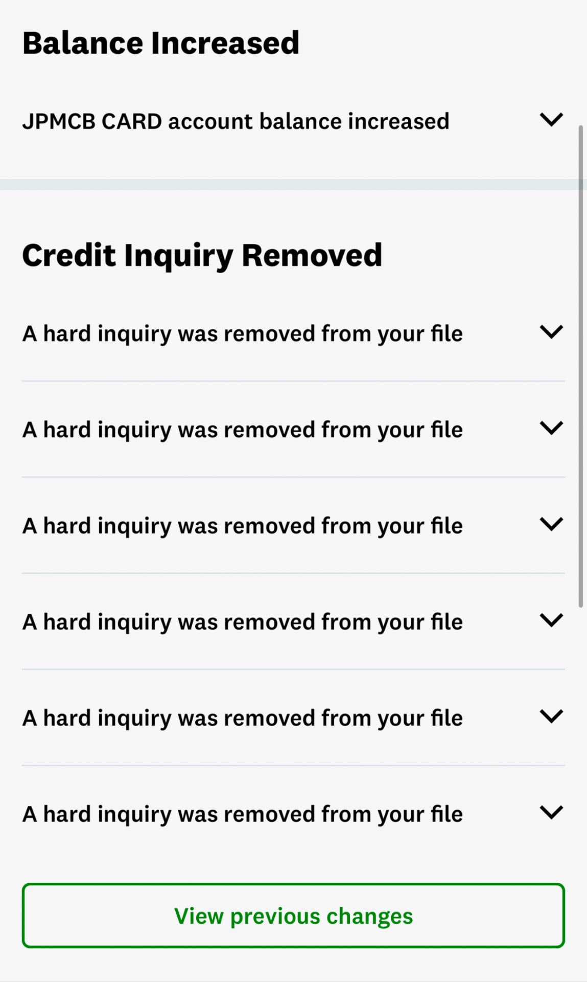 Client credit report proof 8