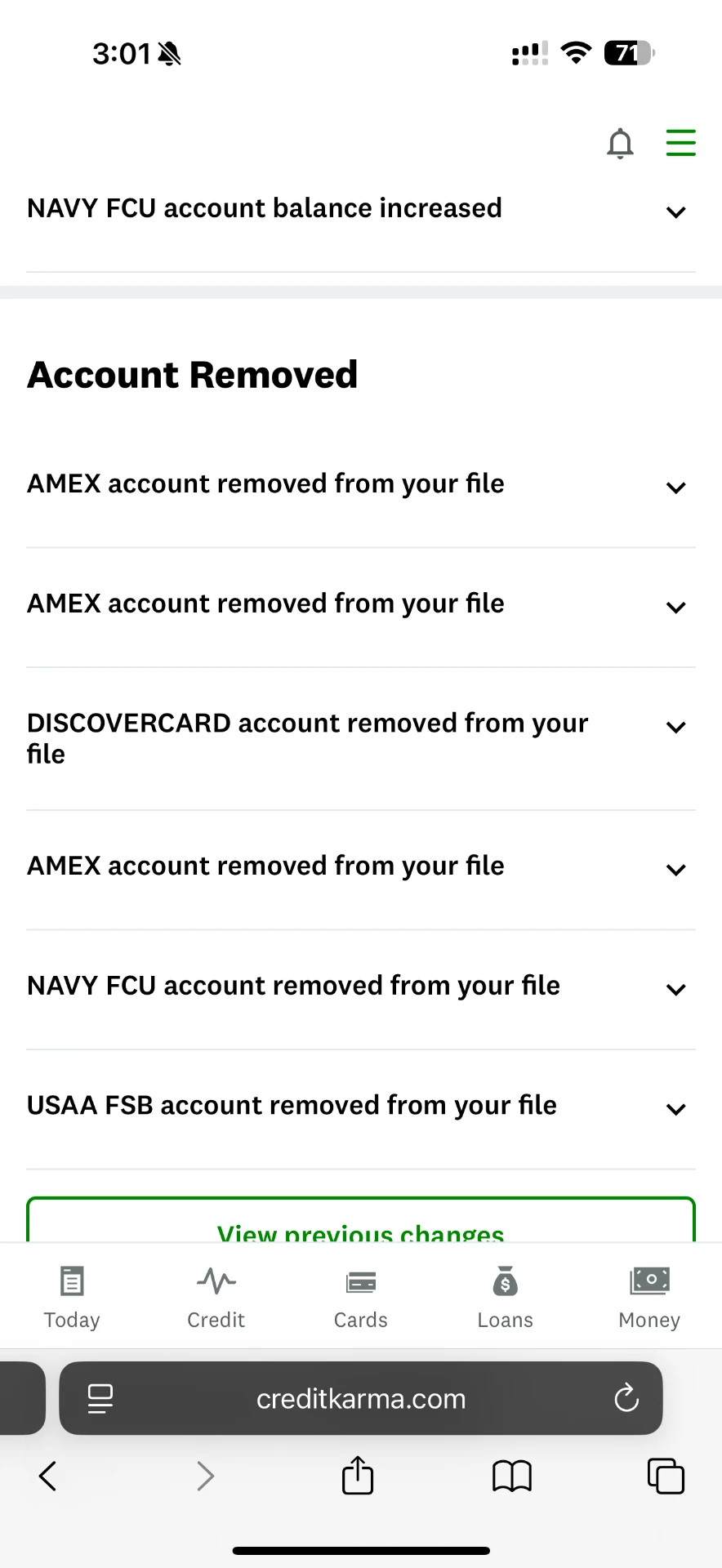 Client credit report proof 4